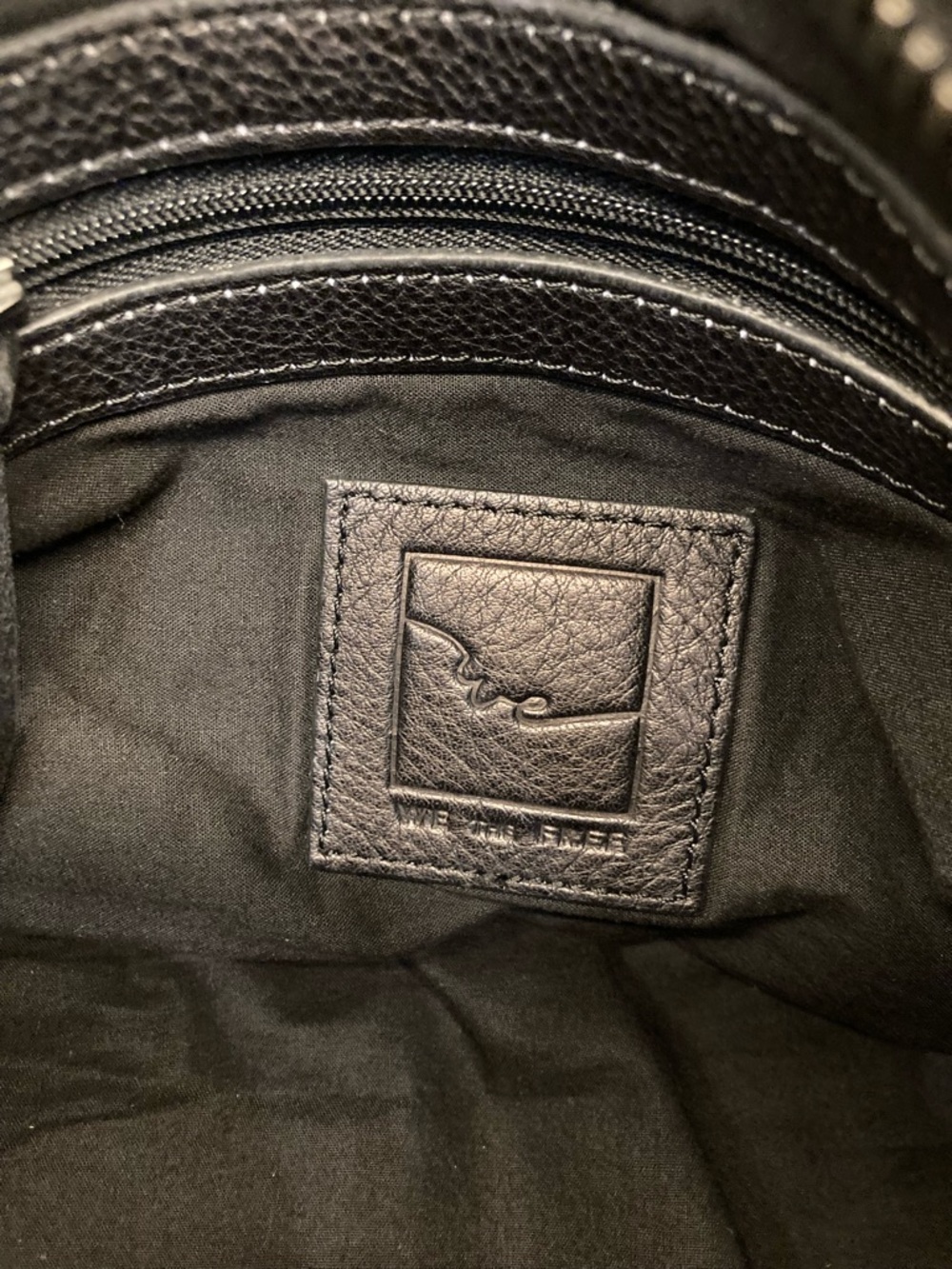 NWT FREE PEOPLE We The Free Baby Emerson Tote Bag in Black - Picture 8 of 10